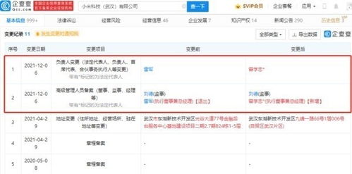 雷軍卸任小米科技法人，預(yù)示業(yè)務(wù)重心調(diào)整或戰(zhàn)略升級